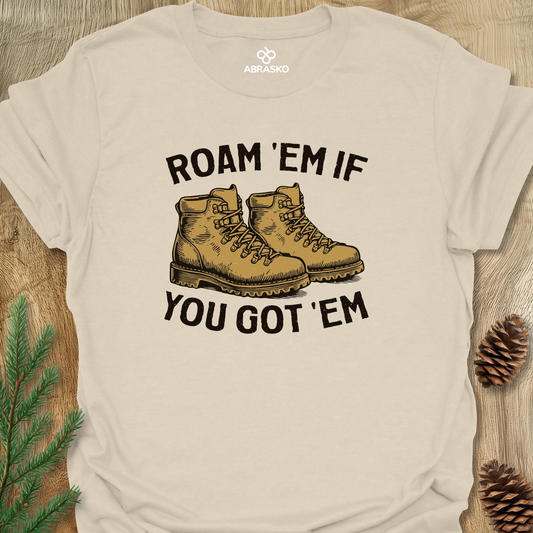 Roam 'Em Boots Unisex T-shirt