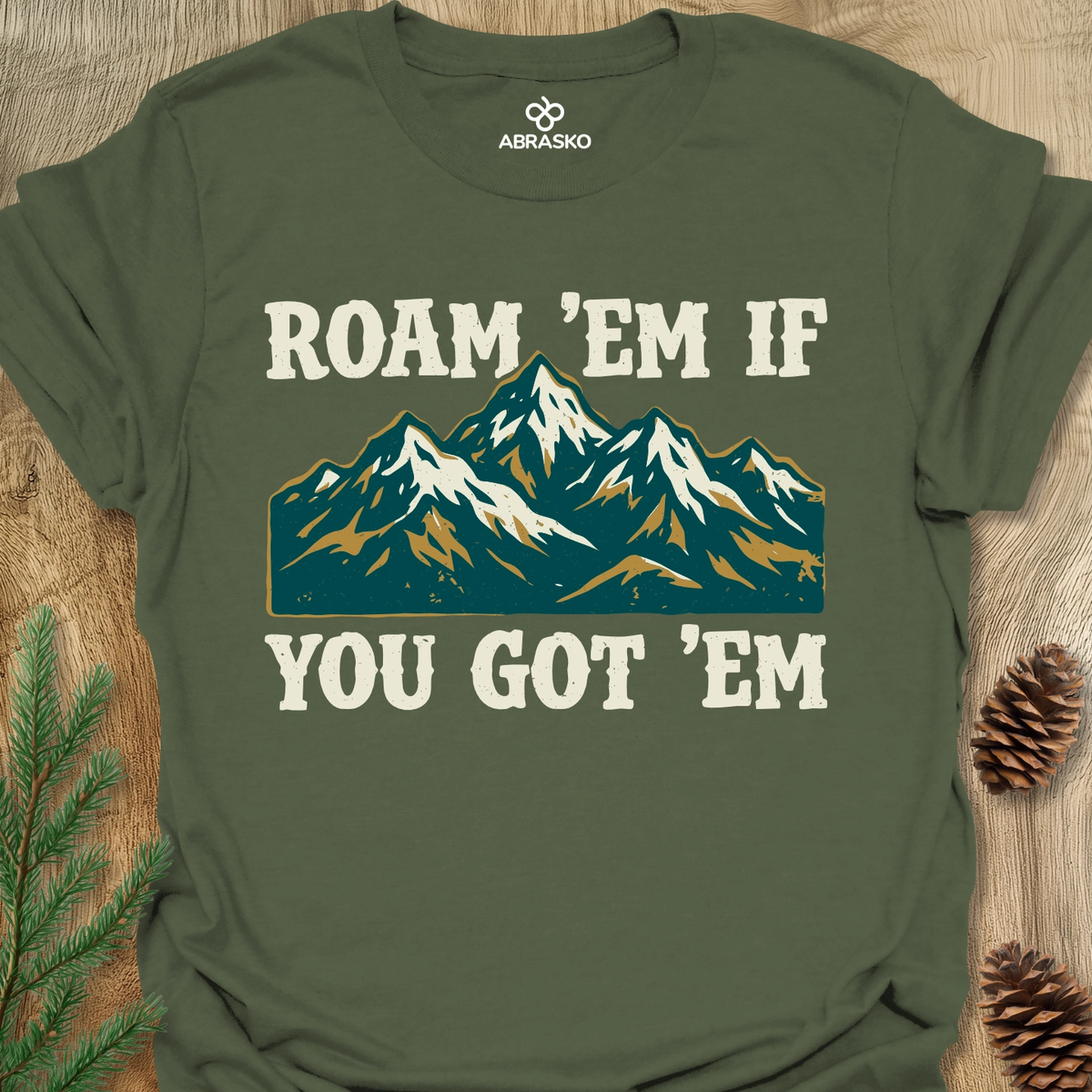 Roam 'Em Mountains Unisex T-shirt