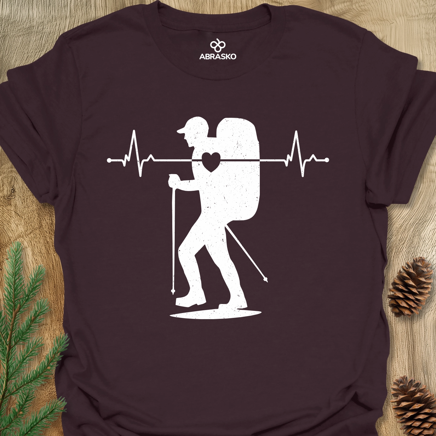 Hiker Heartbeat Tee