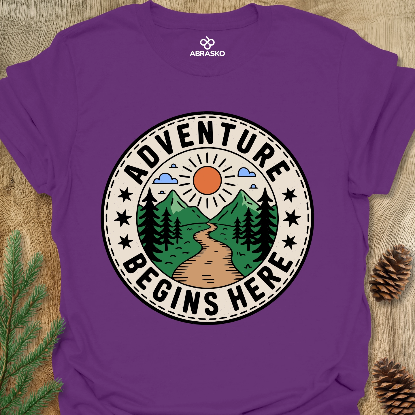 Adventure Begins Here Tee