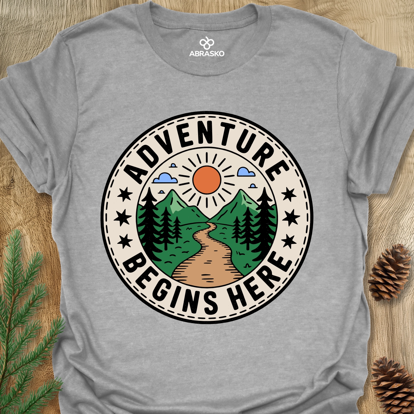 Adventure Begins Here Tee