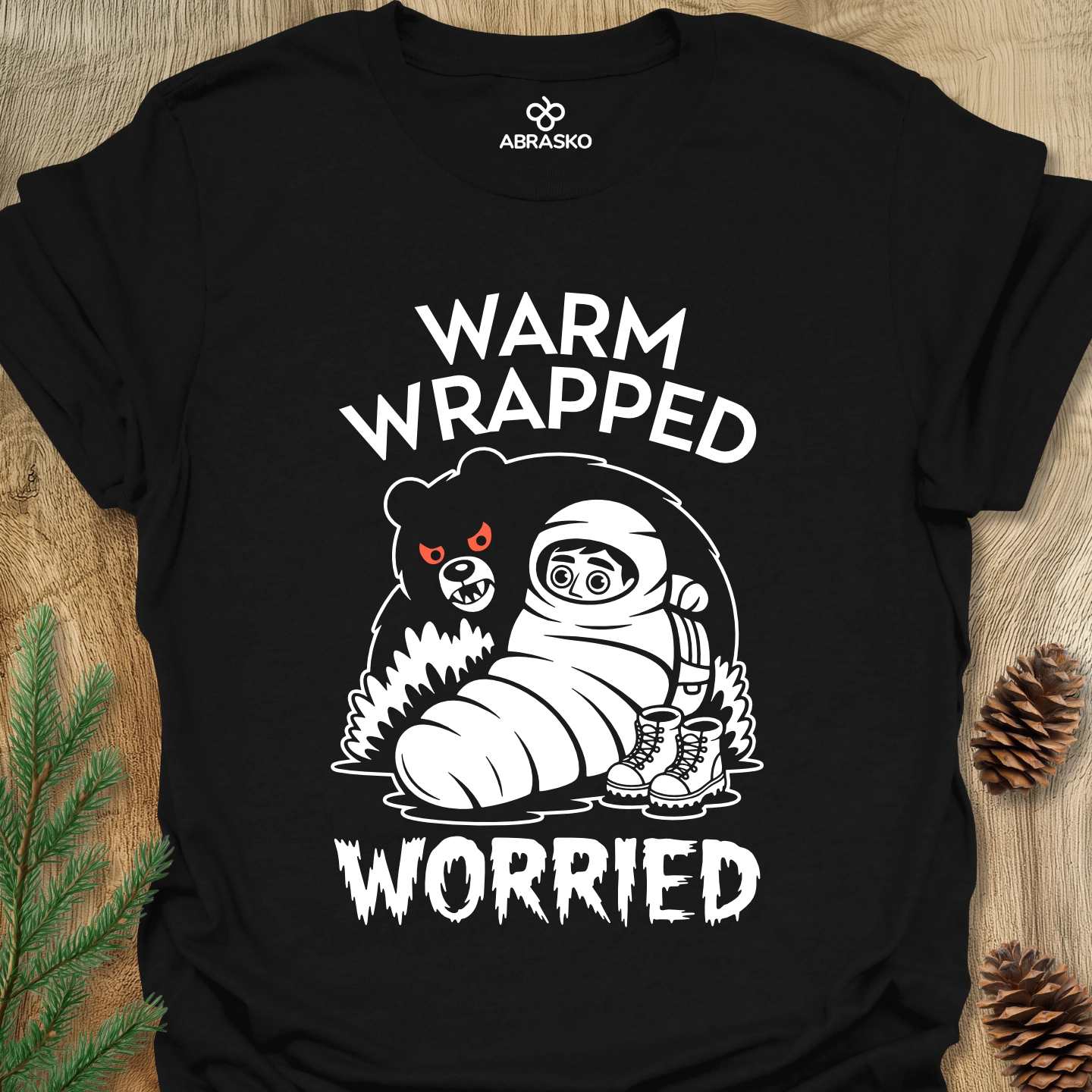 Warm Wrapped Worried Tee