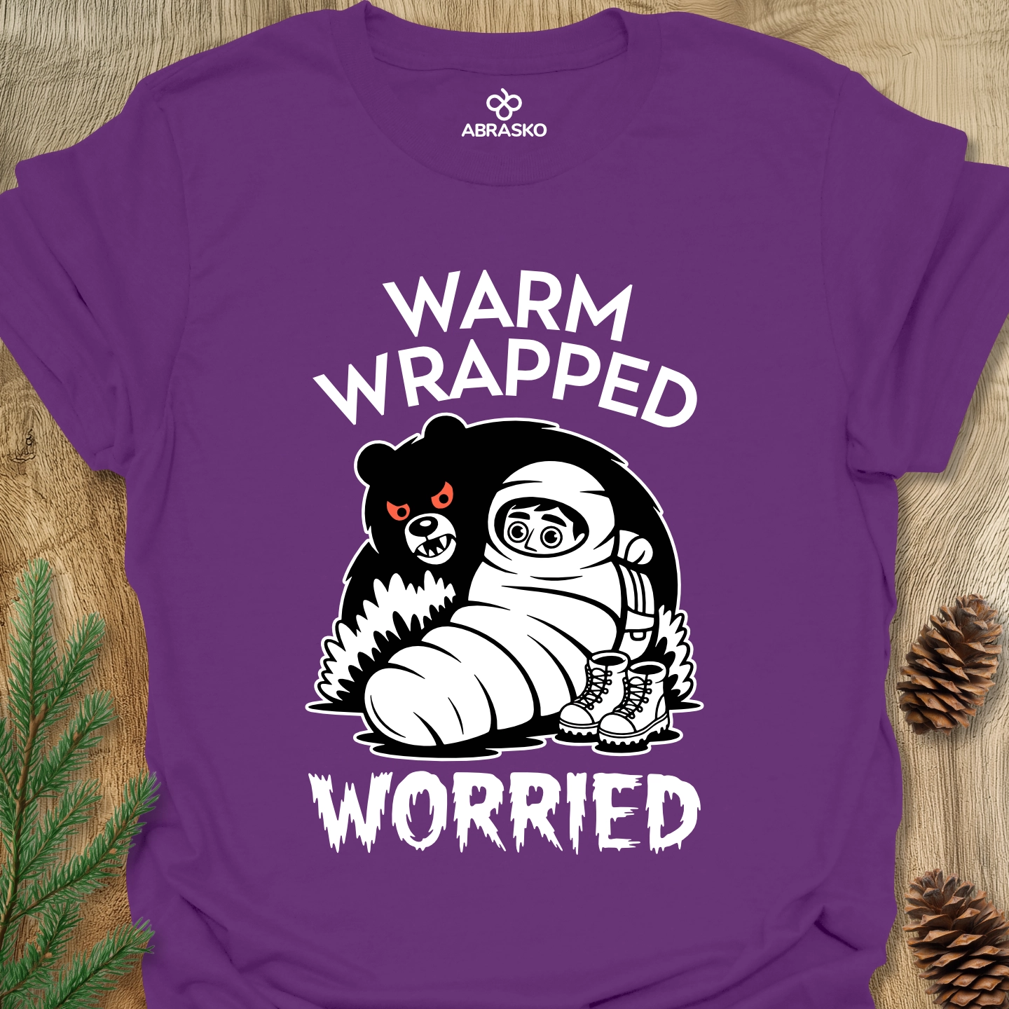 Warm Wrapped Worried Tee