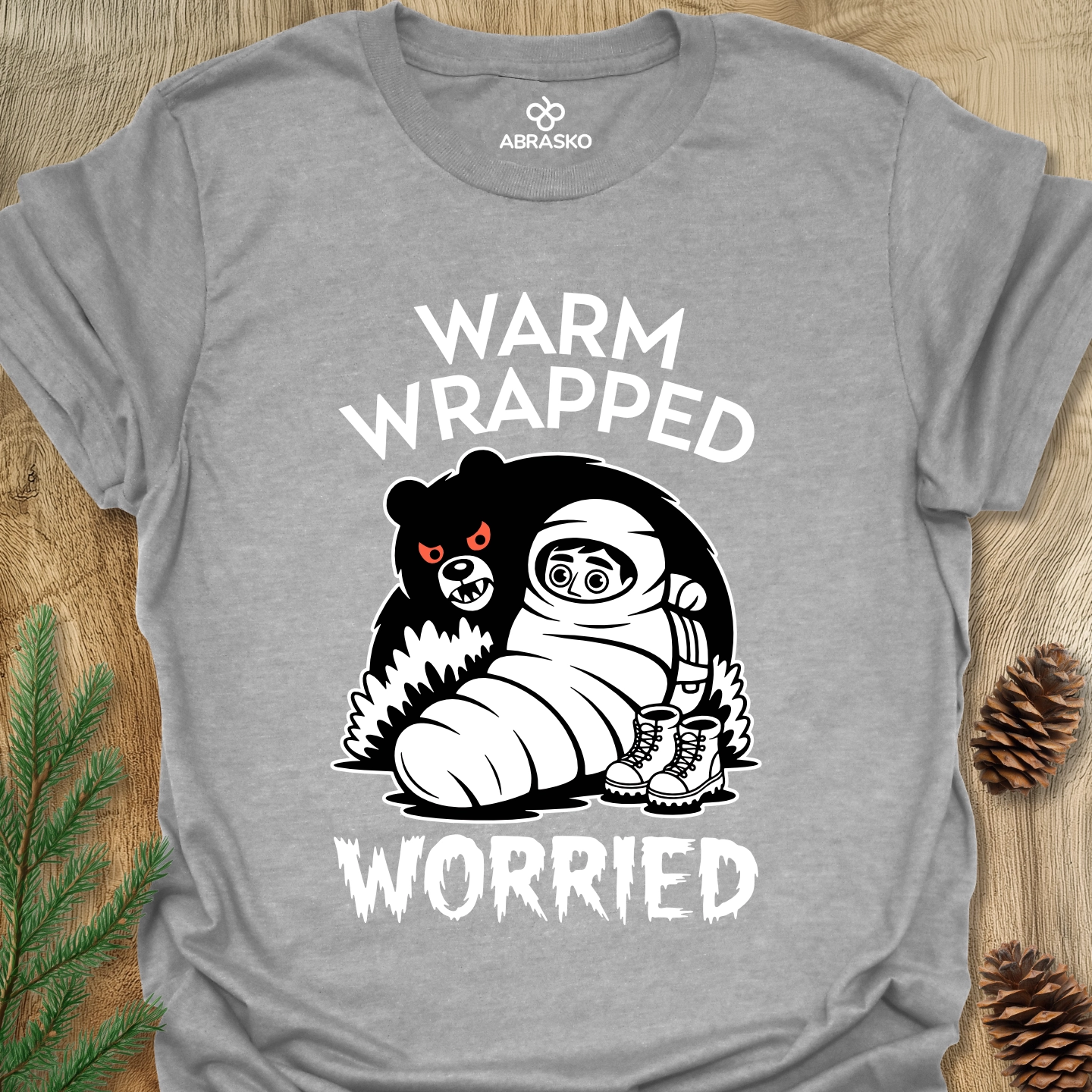 Warm Wrapped Worried Tee