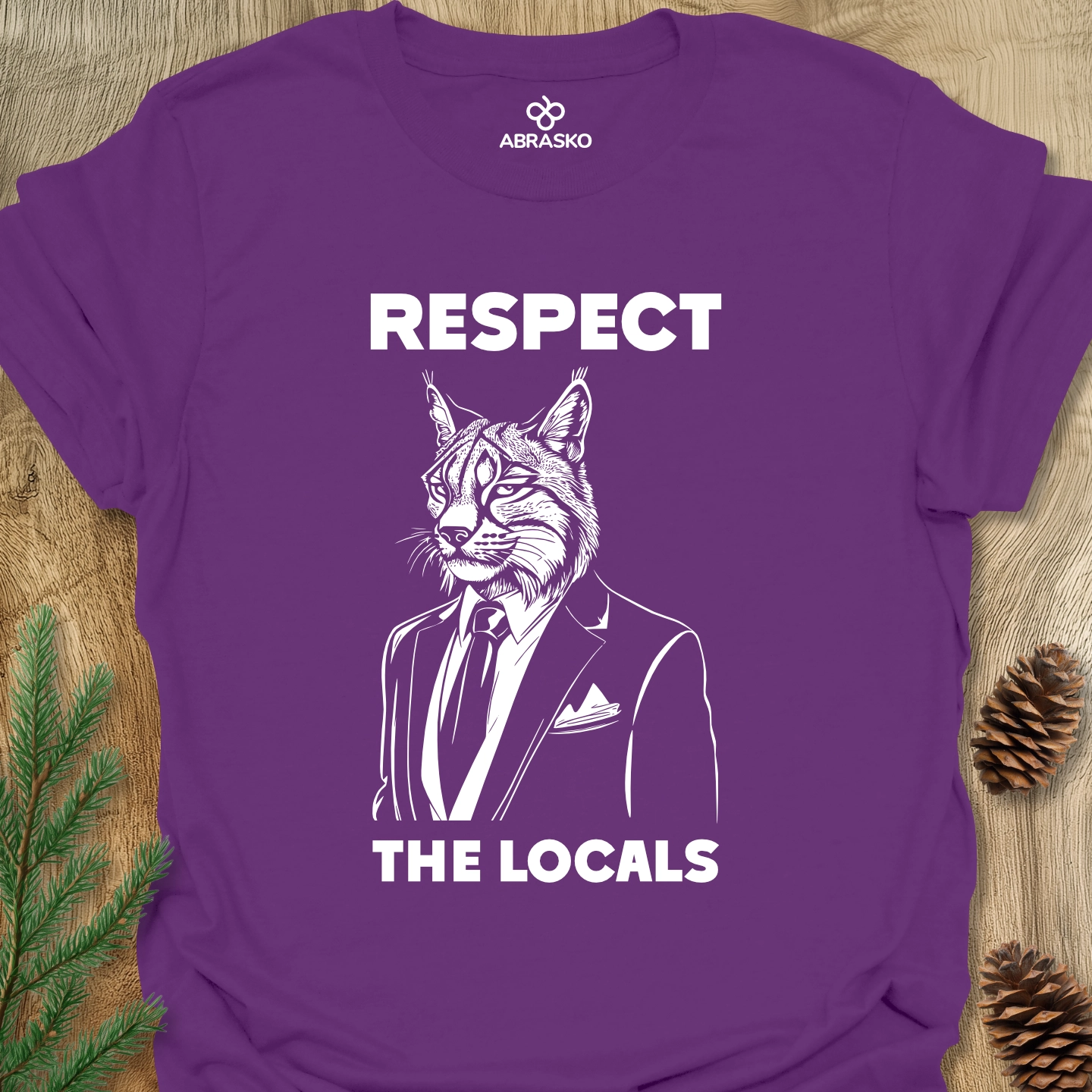 Respect The Locals Lynx Tee
