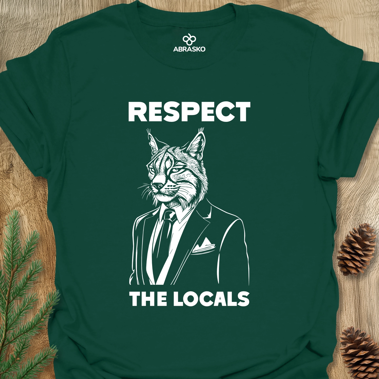 Respect The Locals Lynx Tee
