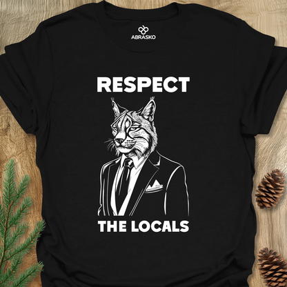 Respect The Locals Lynx Unisex T-shirt