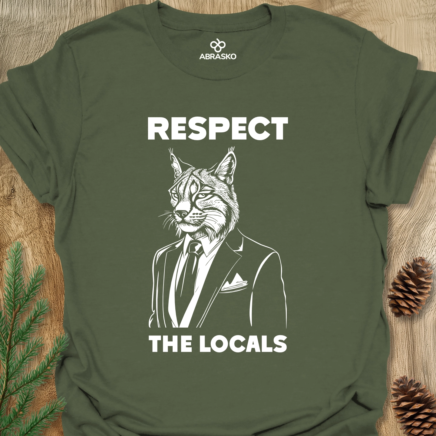 Respect The Locals Lynx Tee