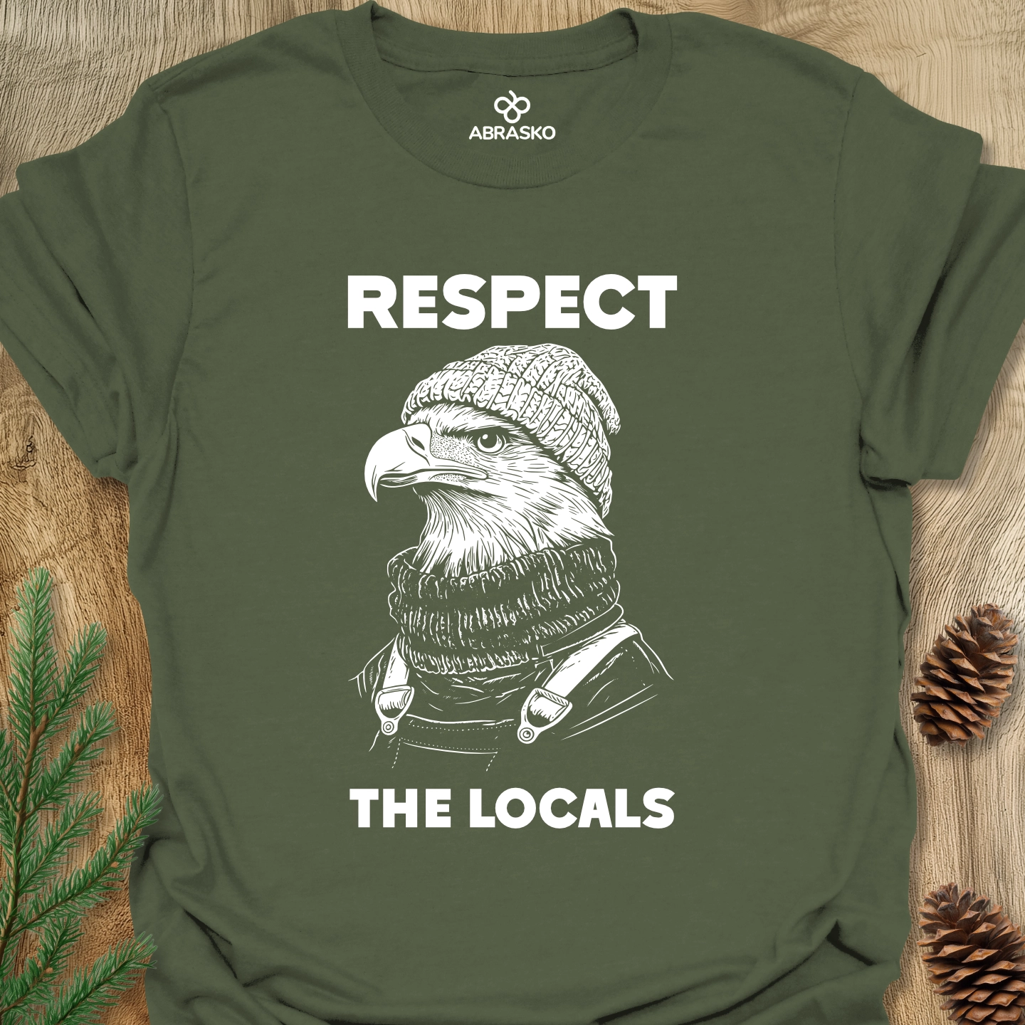 Respect The Locals Eagle Tee