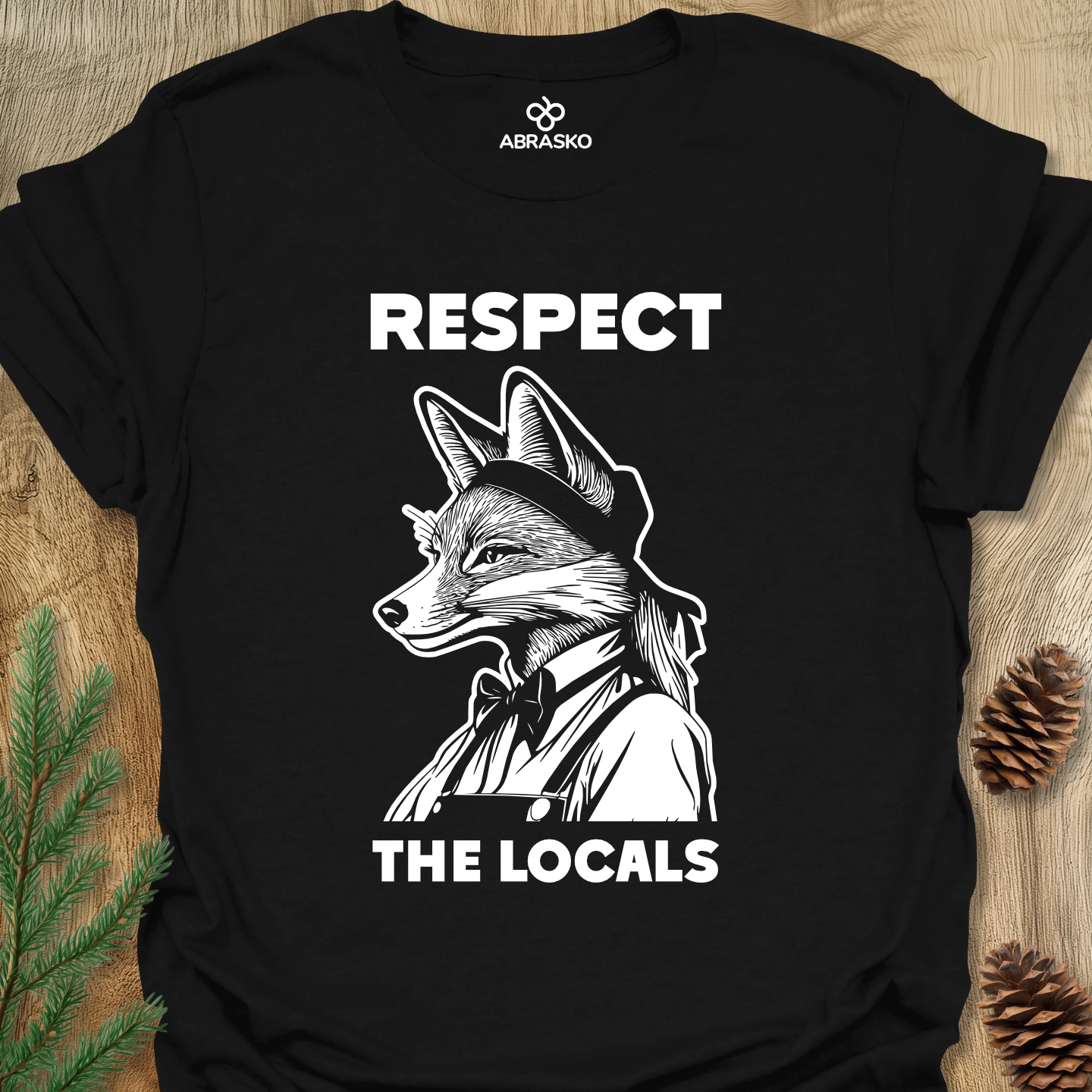 Respect The Locals Fox Tee