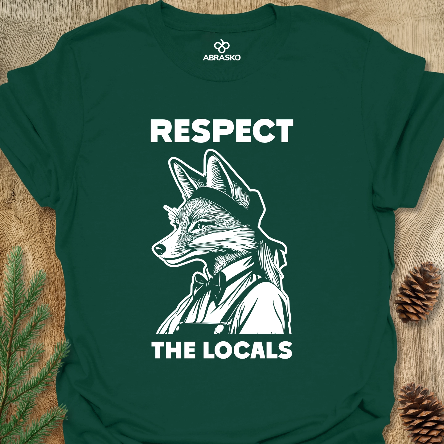 Respect The Locals Fox Tee