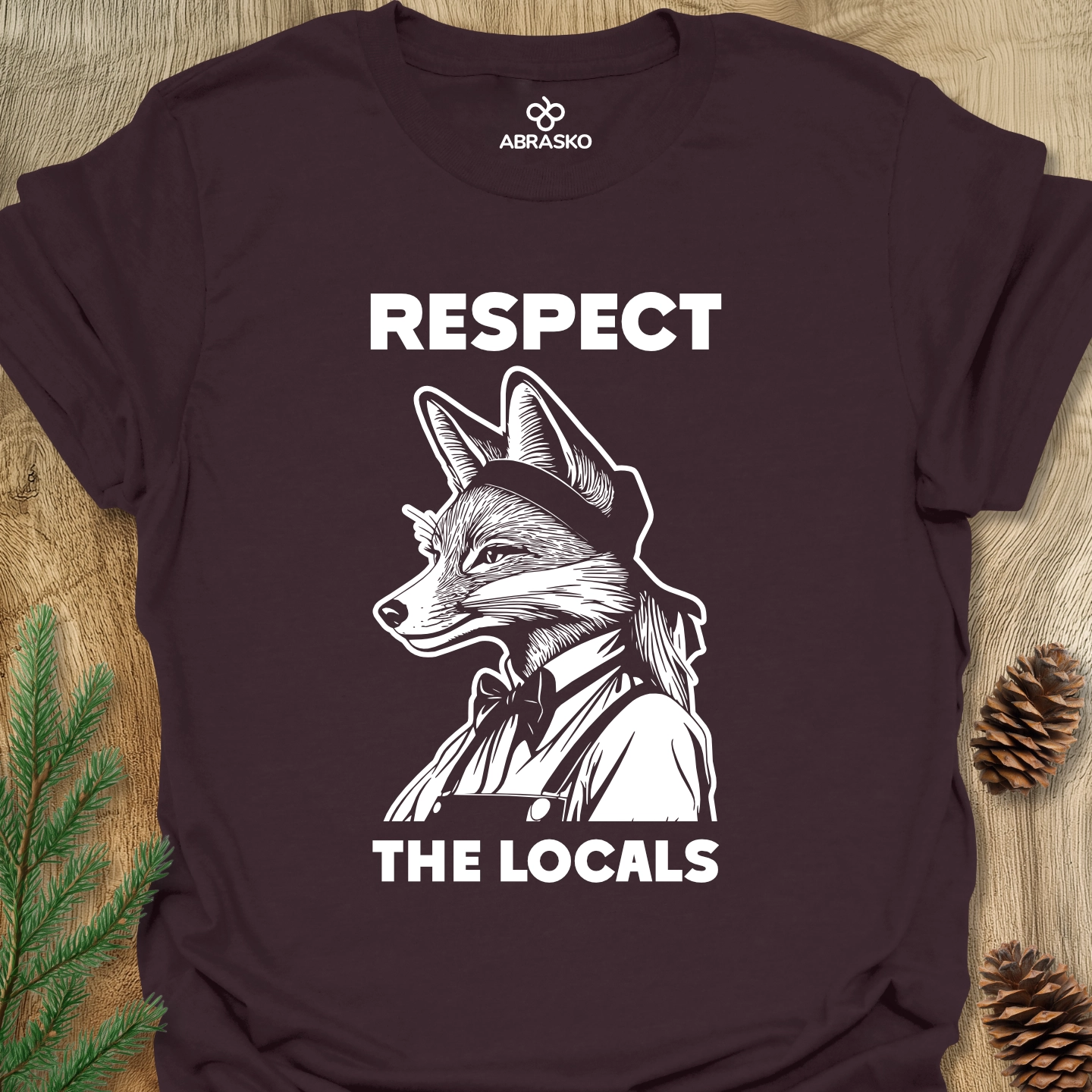 Respect The Locals Fox Tee