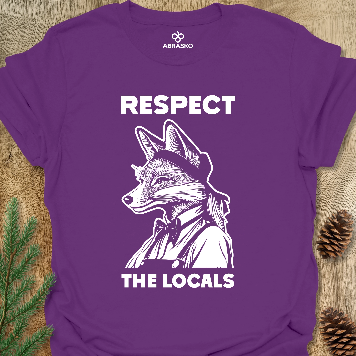 Respect The Locals Fox Tee