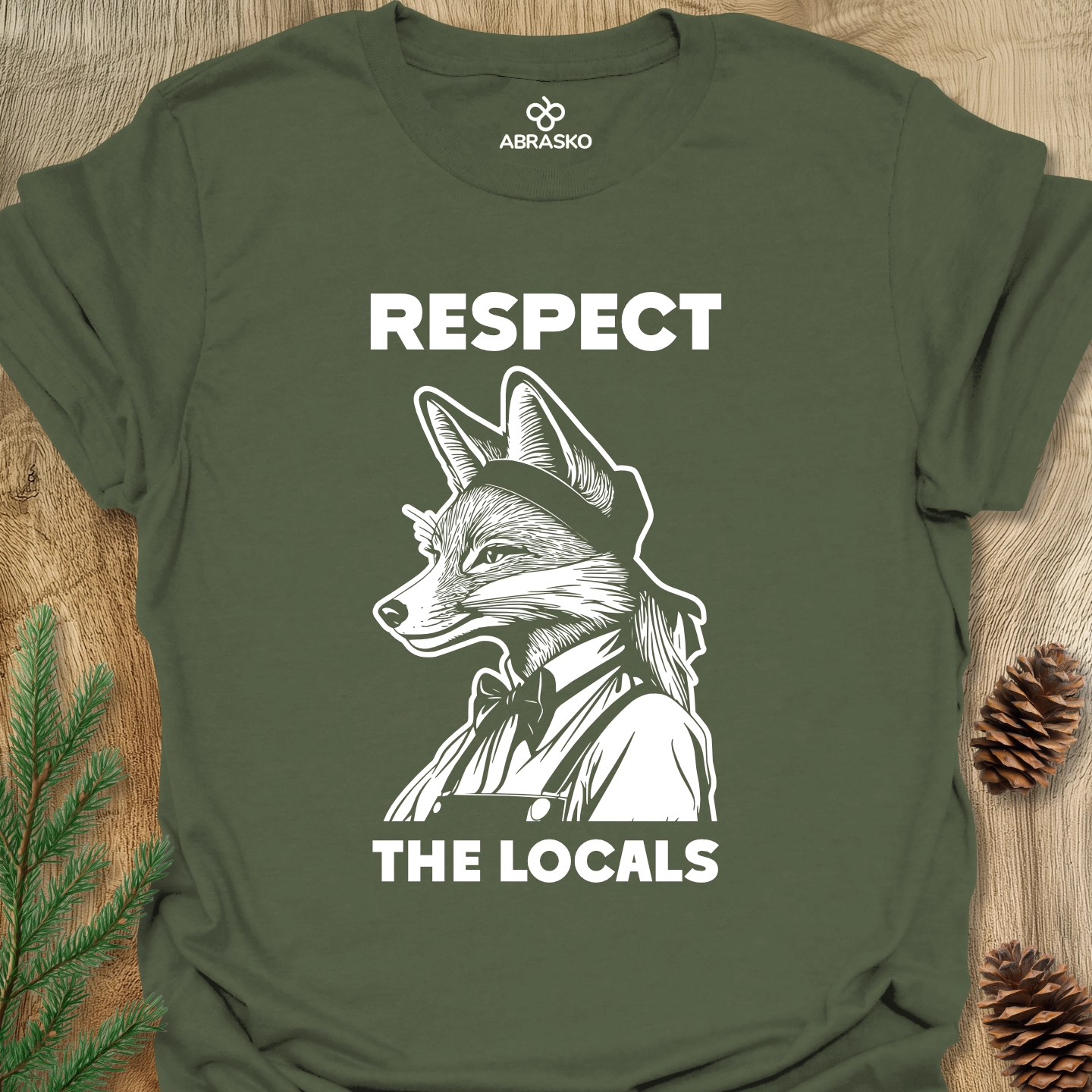 Respect The Locals Fox Tee
