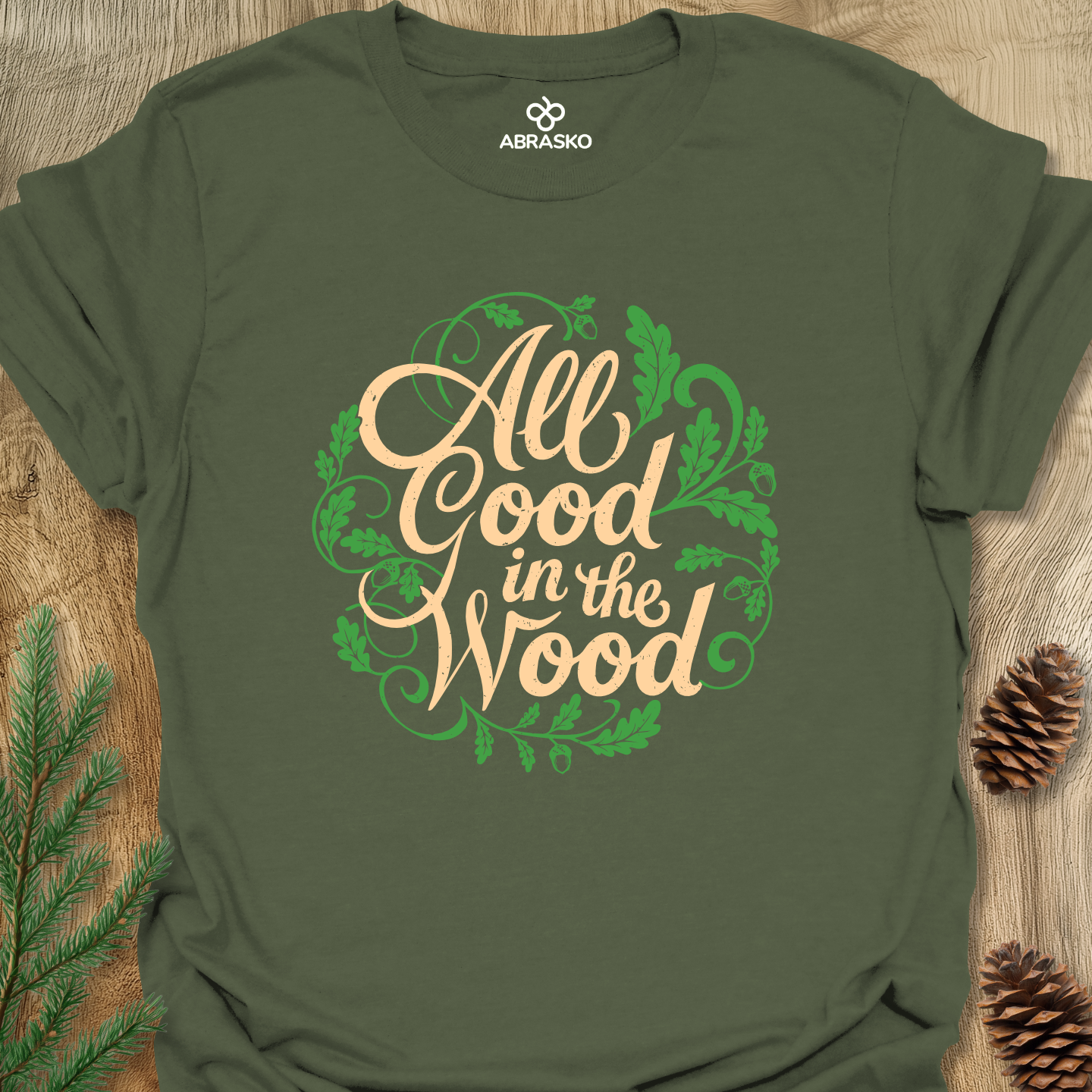 All Good In Wood Tee
