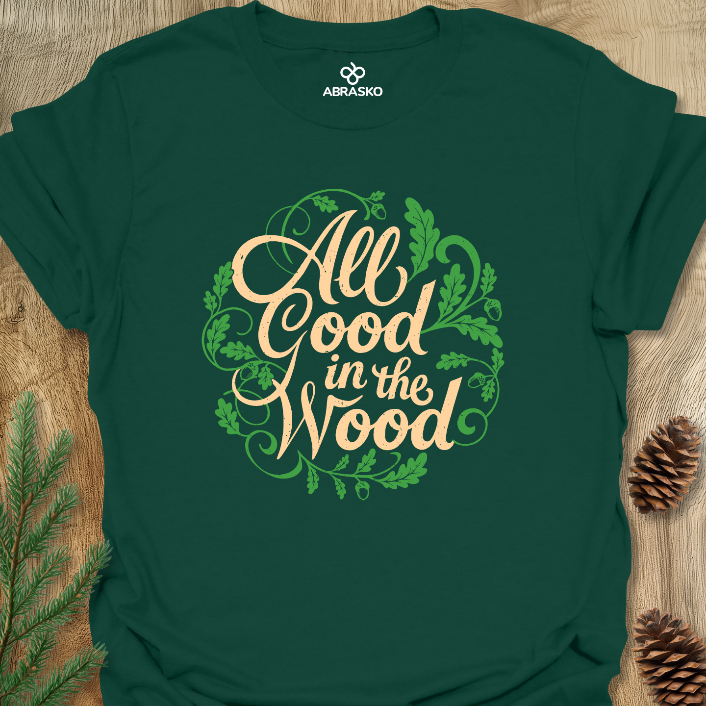 All Good In Wood Tee