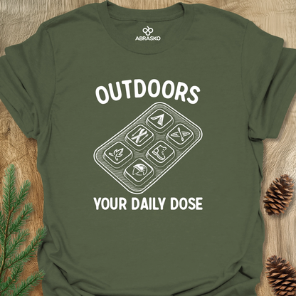 Outdoors Your Daily Dose Unisex T-shirt