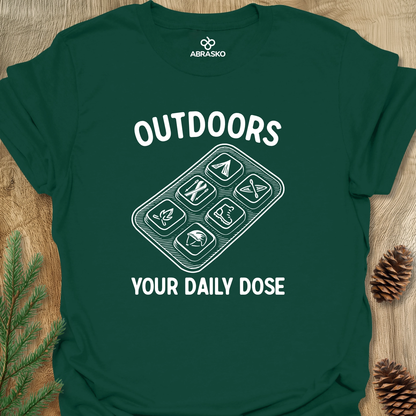 Outdoors Your Daily Dose Unisex T-shirt