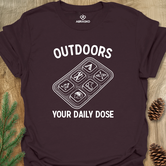 Outdoors Your Daily Dose Tee