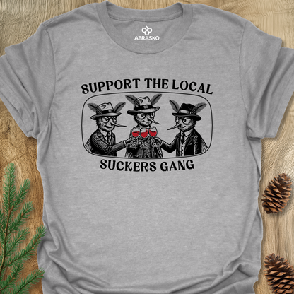 Support The Local Suckers Unisex T-shirt