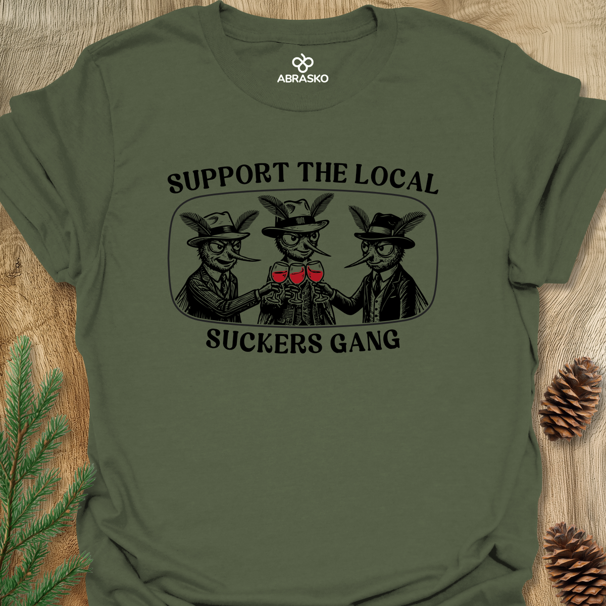 Support The Local Suckers Unisex T-shirt