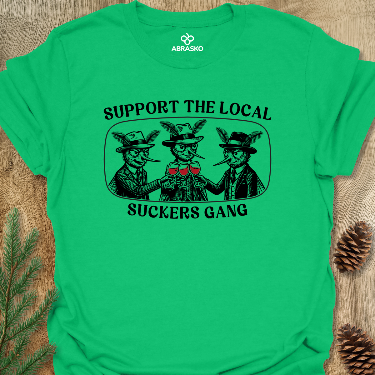 Support The Local Suckers Unisex T-shirt