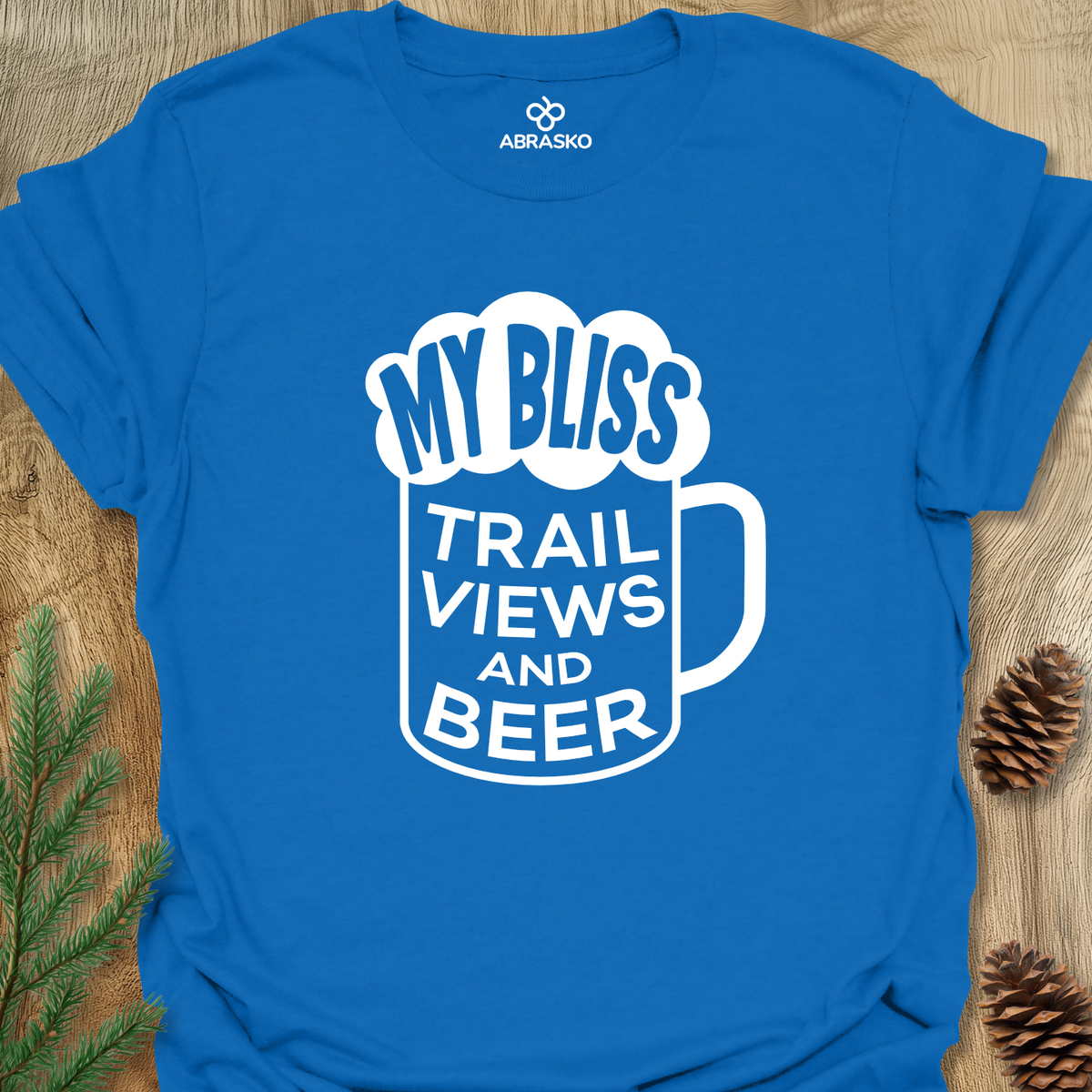 Trail Views And Beer Unisex T-shirt