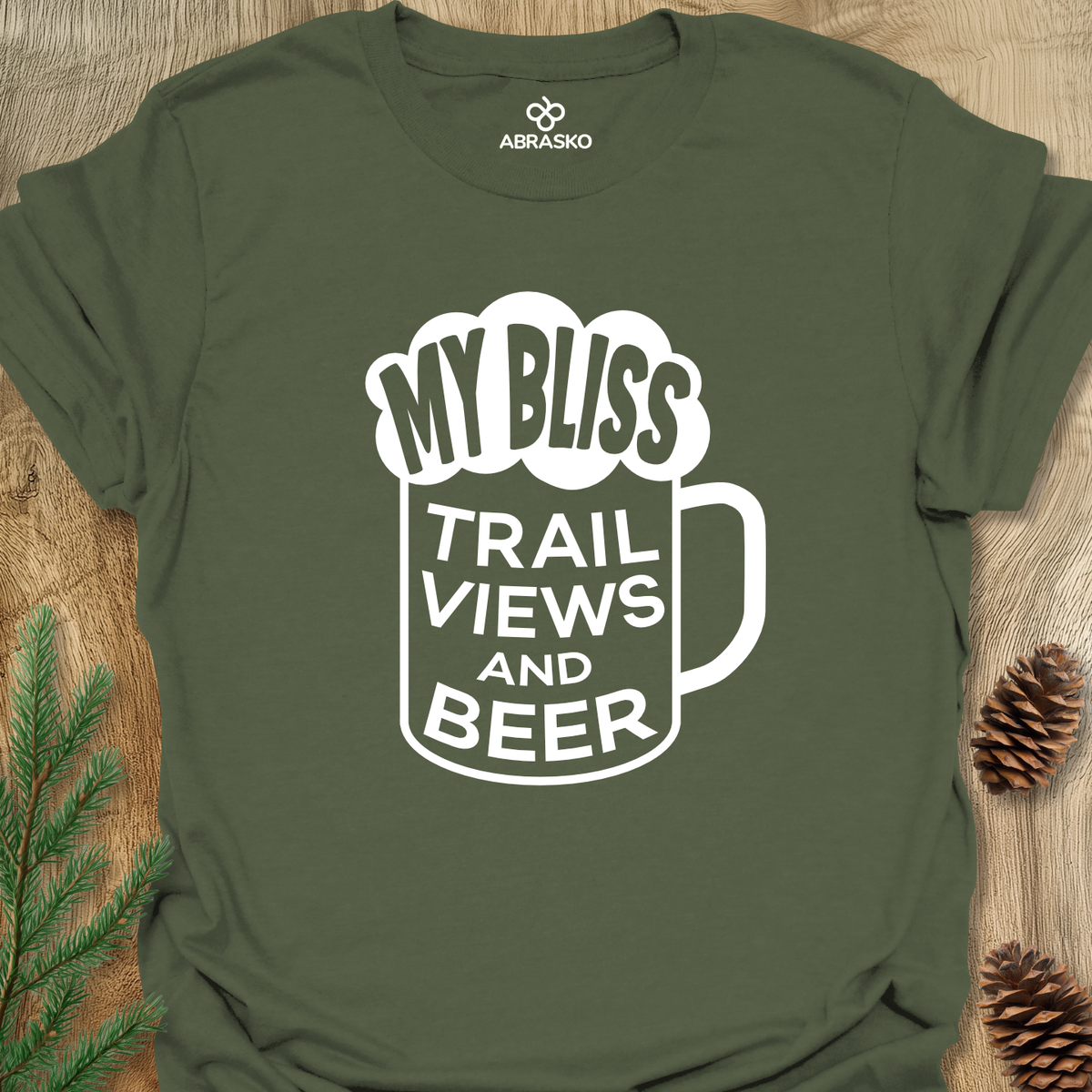 Trail Views And Beer Unisex T-shirt