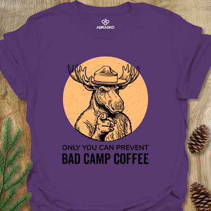 Elk Bad Camp Coffee Unisex T-shirt