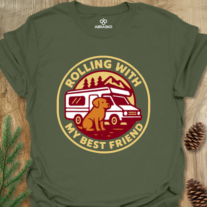 Rolling With Best Friend Unisex T-shirt