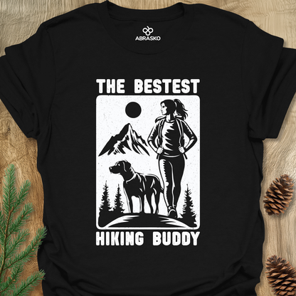 Her Bestest Hiking Buddy Unisex T-shirt