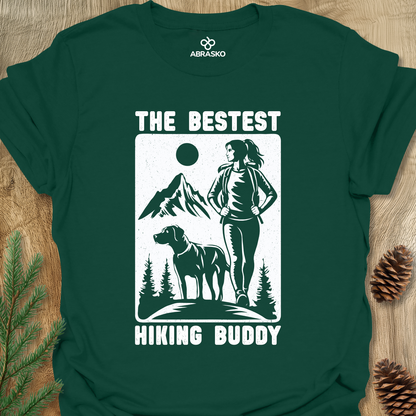 Her Bestest Hiking Buddy Unisex T-shirt