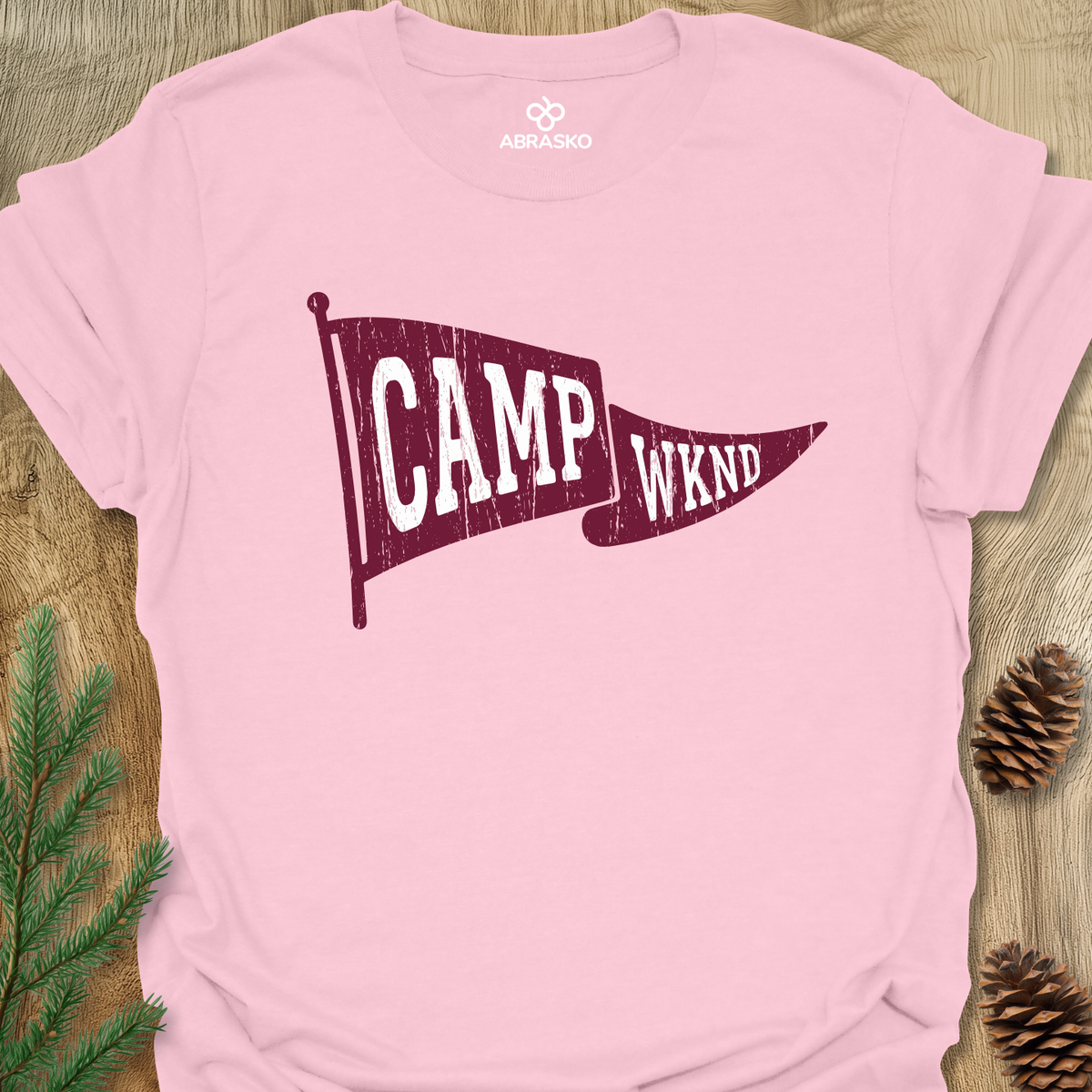 Camp Wknd Pennant Unisex T-shirt