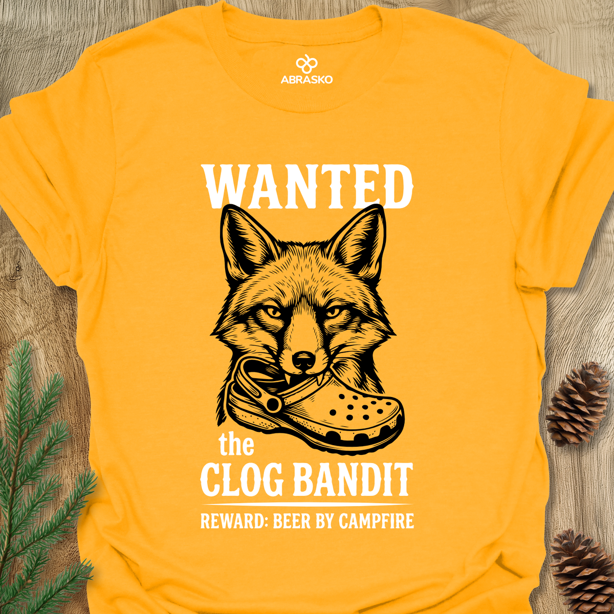 Wanted Clog Bandit Unisex T-shirt