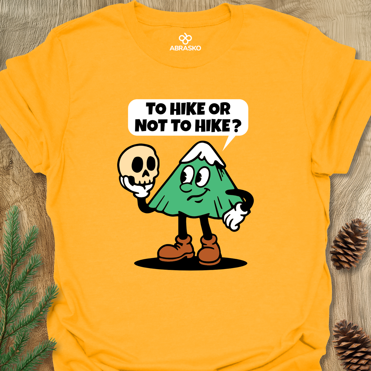 To Hike Or Not? Unisex T-shirt