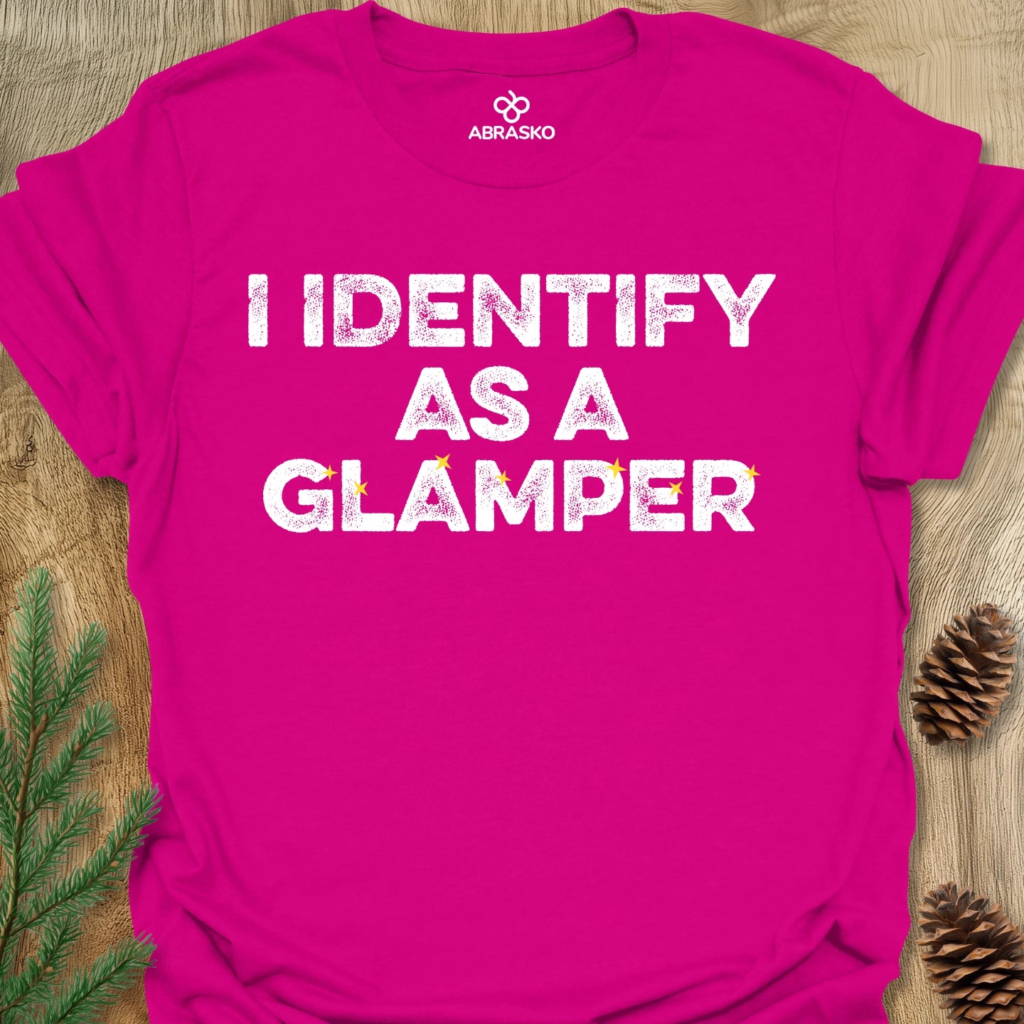 Identify As Glamper Tee