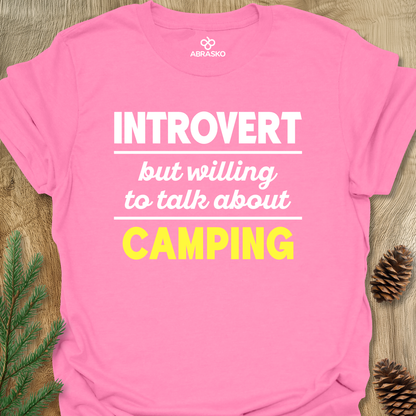 Introvert Camping Tee