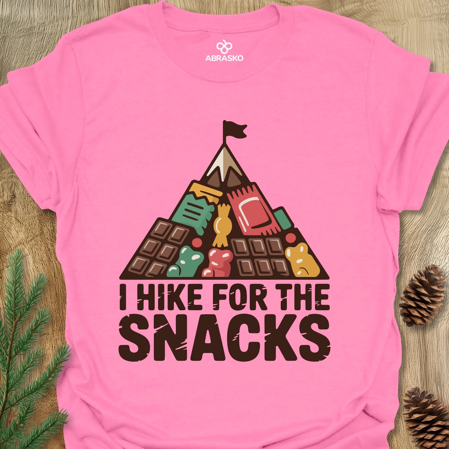 Hike For Snacks Tee