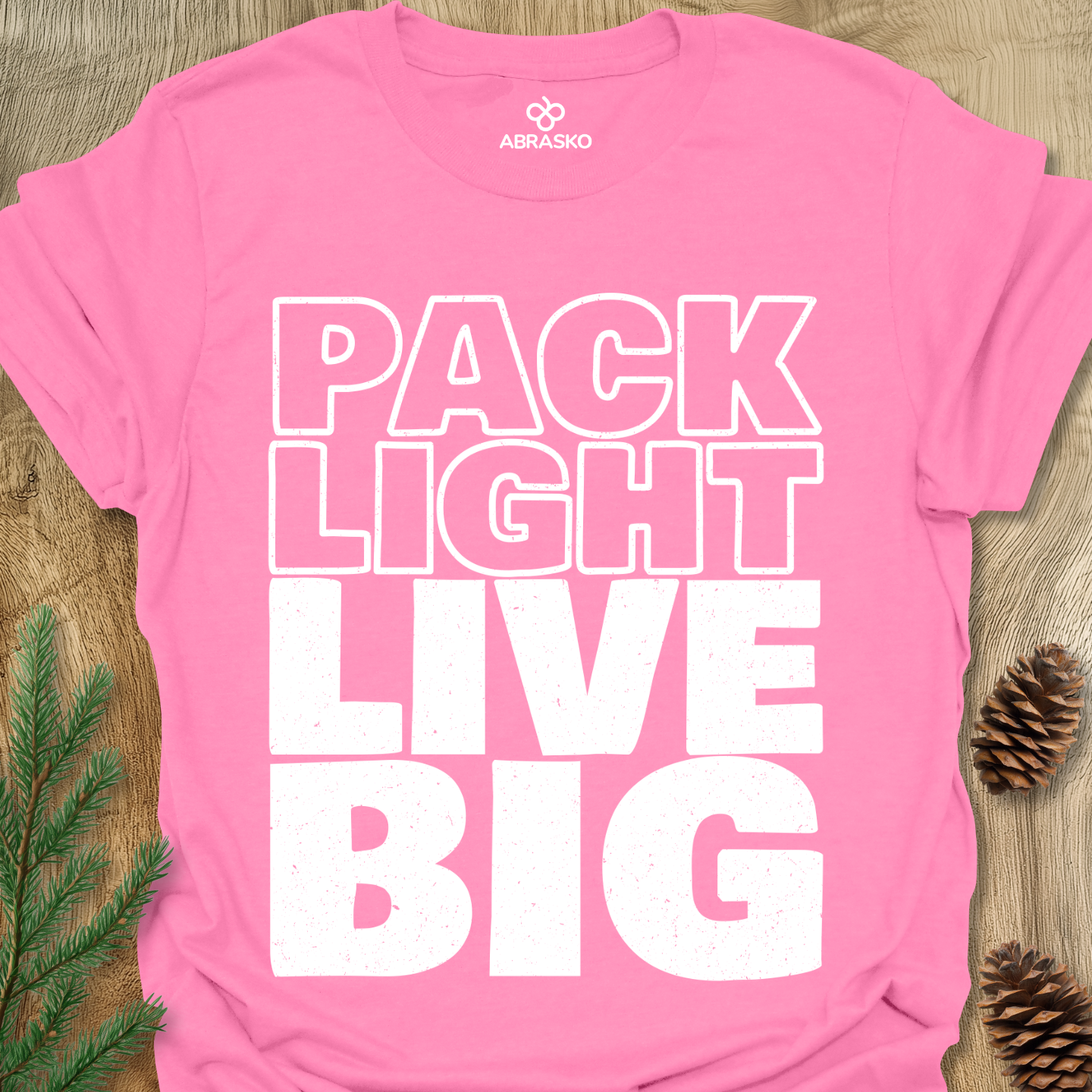 Pack Light Live Big Tee