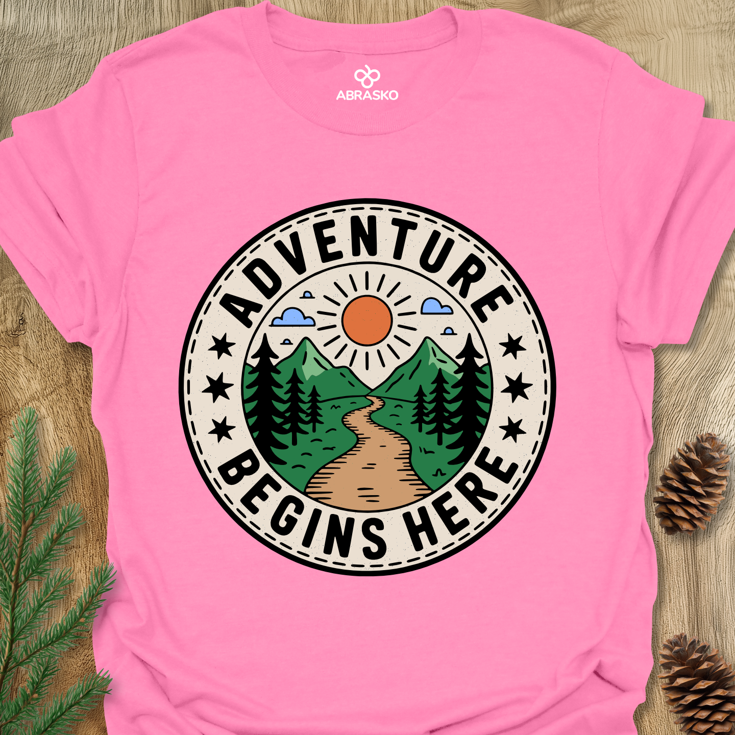 Adventure Begins Here Tee