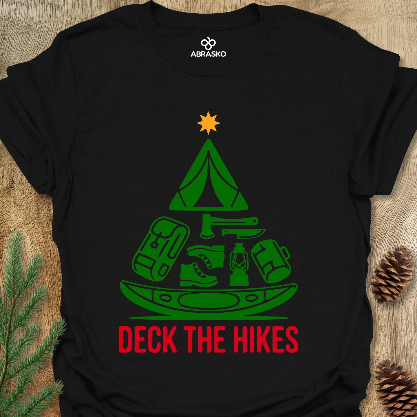 Deck The Hikes Tee