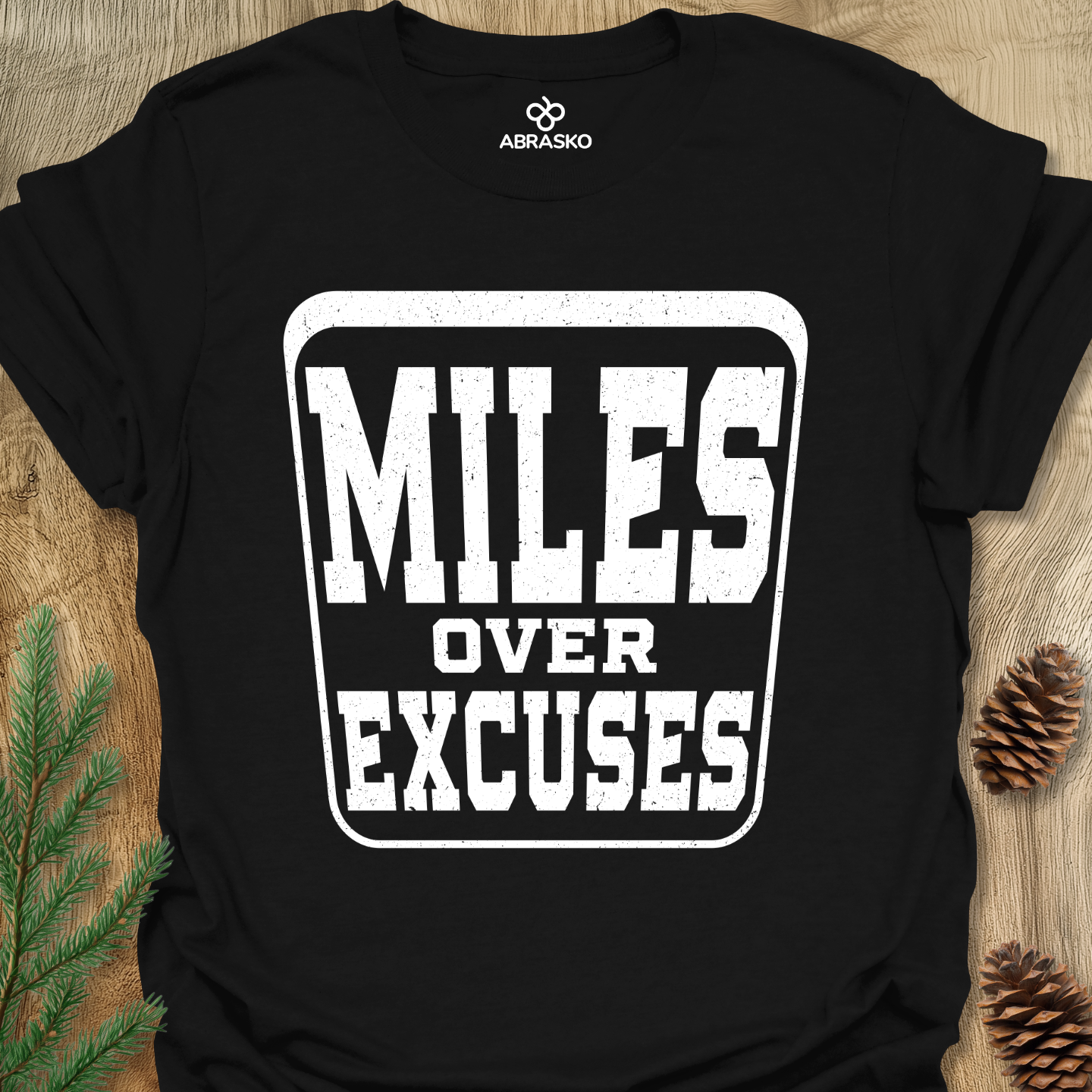 Miles Over Excuses Tee
