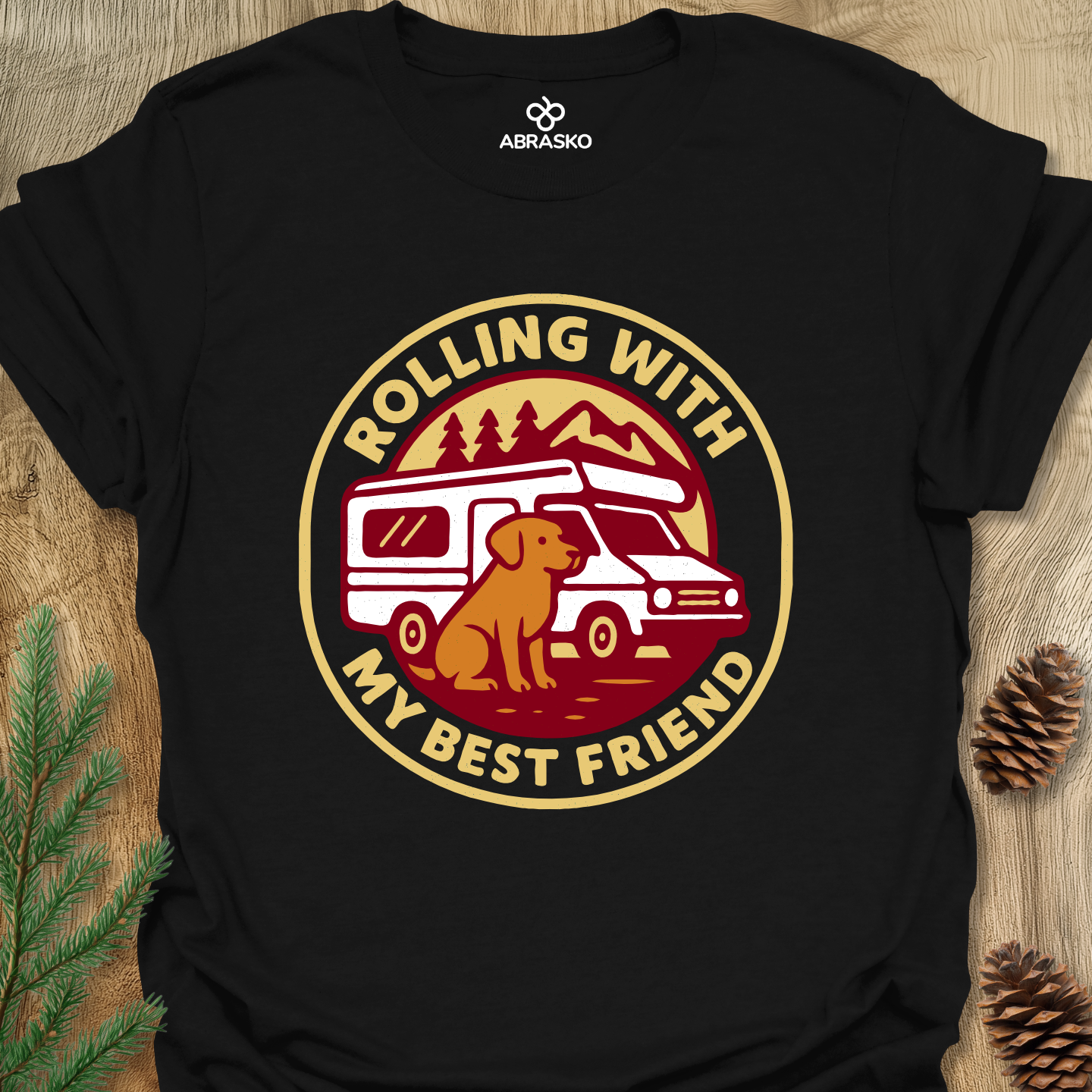 Rolling With Best Friend Tee
