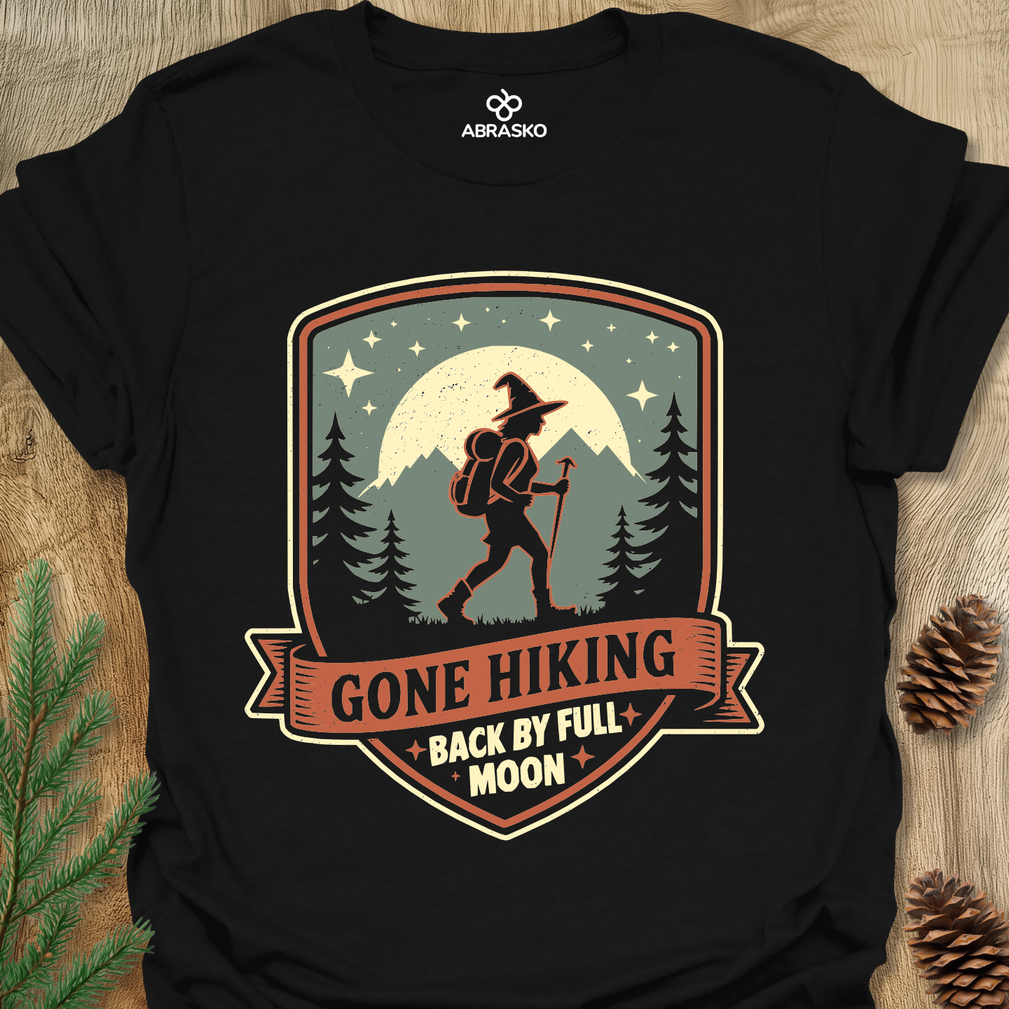 Gone Hiking Witch Tee