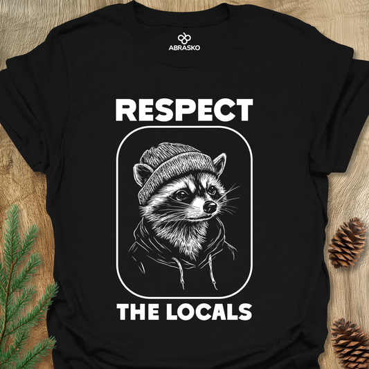 Respect The Locals Racoon