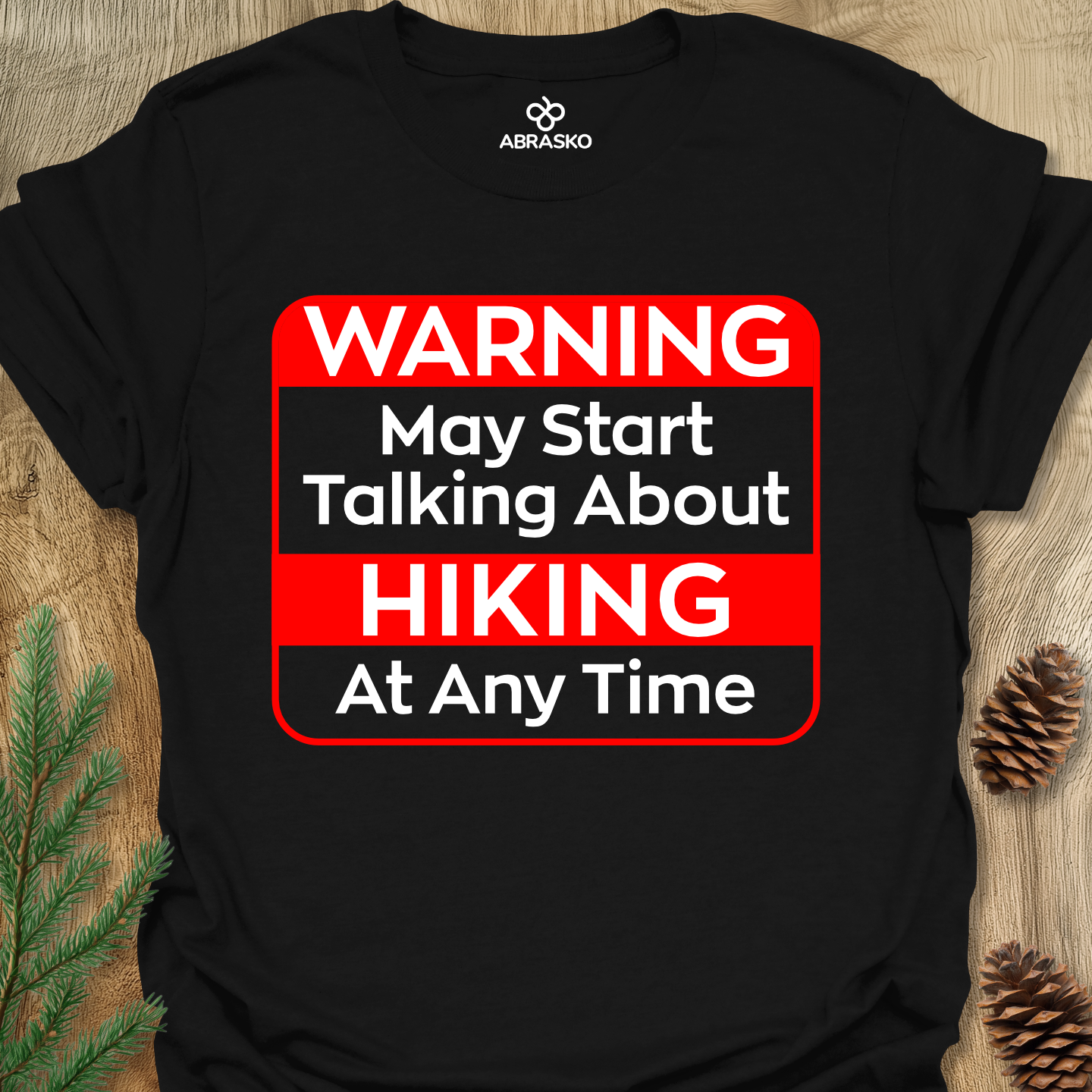 Warning Hiking