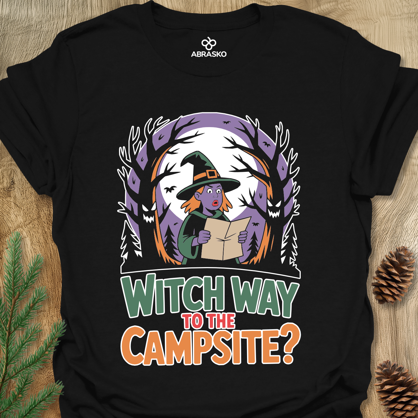 Witch Way Campsite Tee