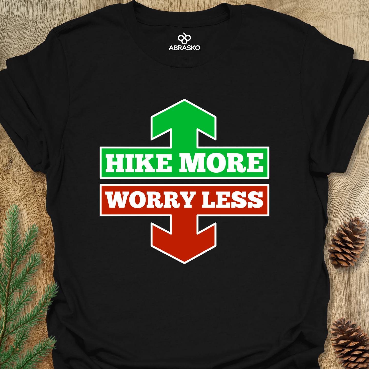 Hike More Worry Less Tee