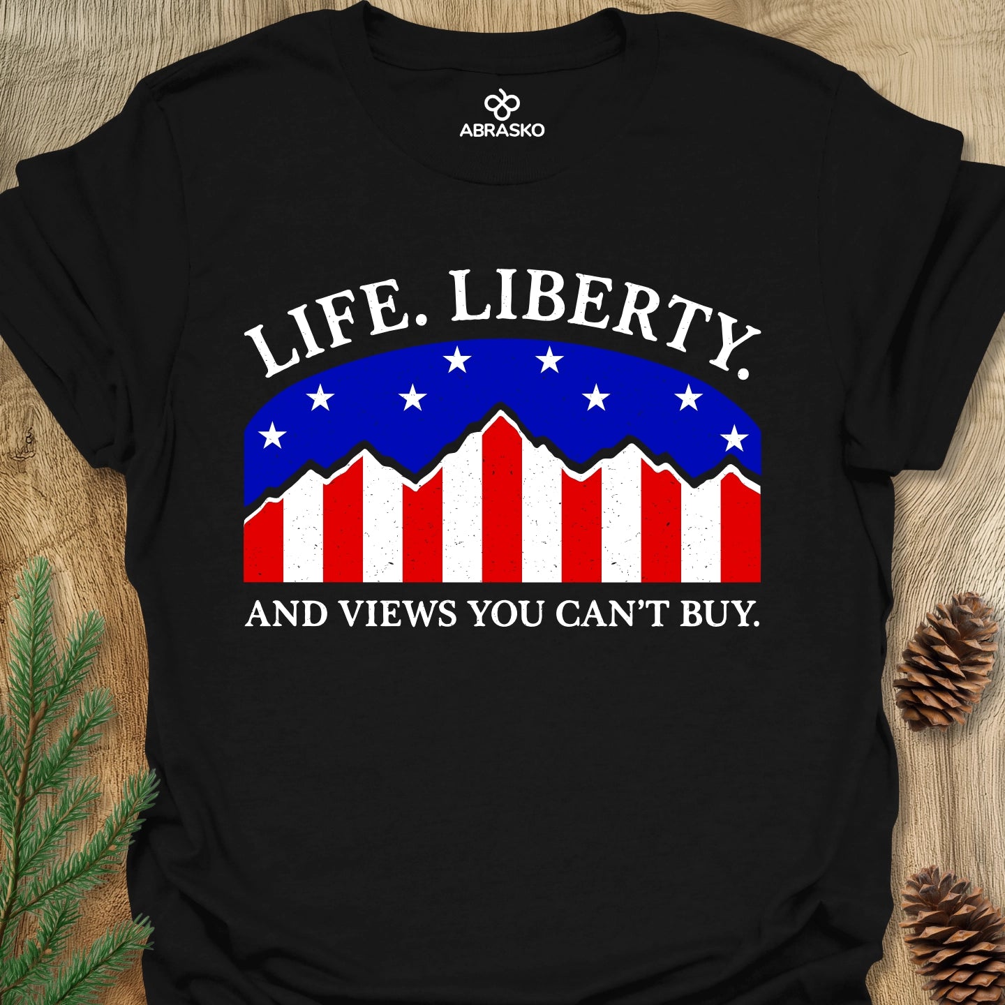 Life Liberty And Views Tee