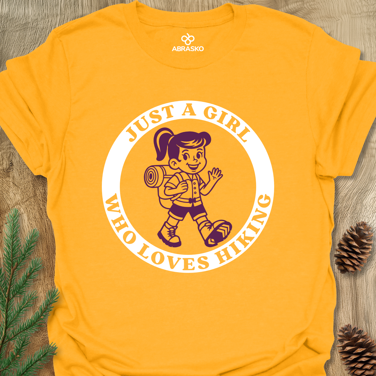 Girl Loves Hiking Tee